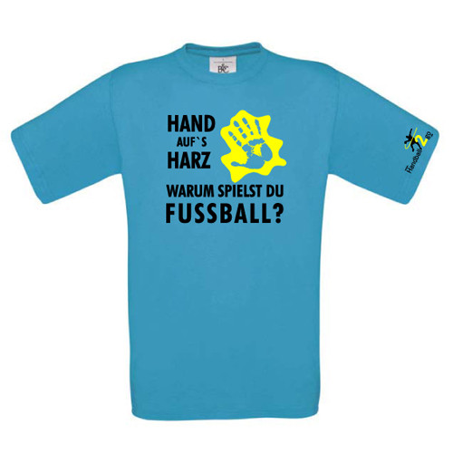 HANDBALL2GO Fun Shirt "Hand auf's Harz"