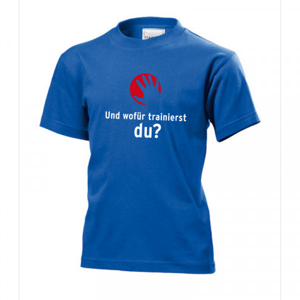 HVW-Handball2go Fun-Shirt "Wofür trainierst du?" Kinder