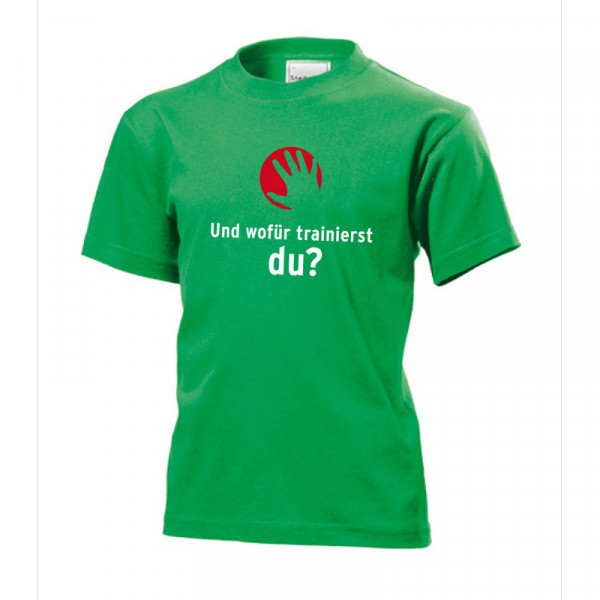 HVW-Handball2go Fun-Shirt "Wofür trainierst du?" Kinder