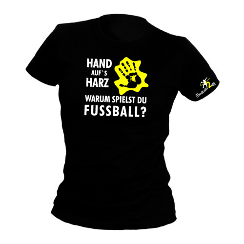 HANDBALL2GO Fun Shirt "Hand auf's Harz" Damen
