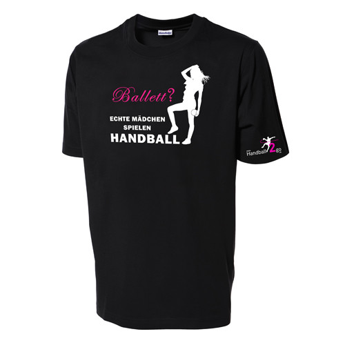 HANDBALL2GO Fun-Shirt "Ballerina" Unisex